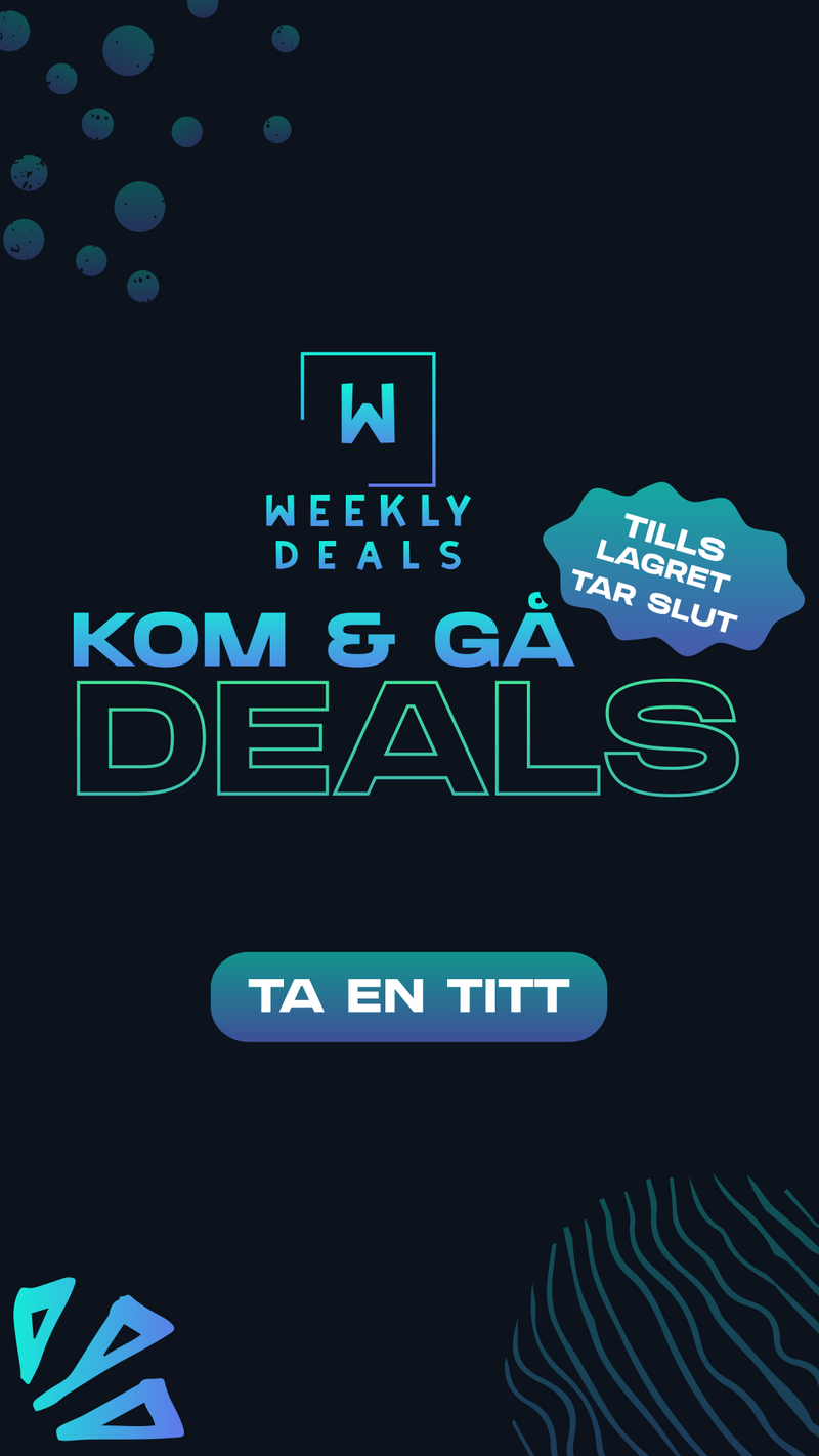 💥 Bra deals så länge lagret räcker