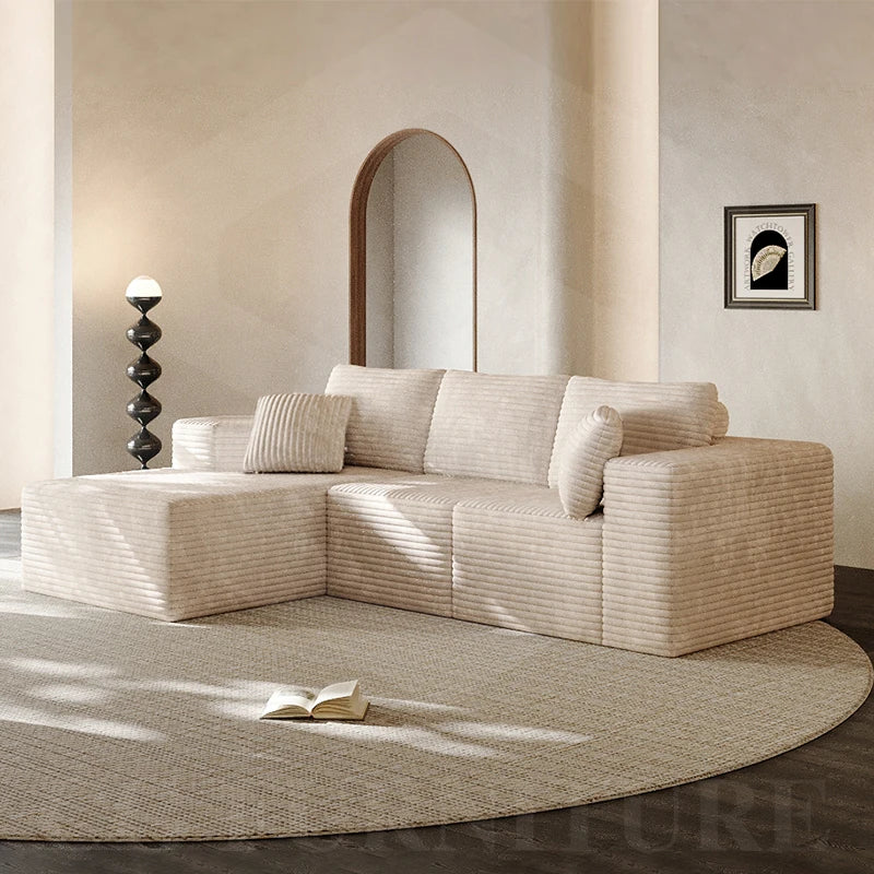 Modern Memory Foam Soff-/Sängkombination – Sectional Couch CS5