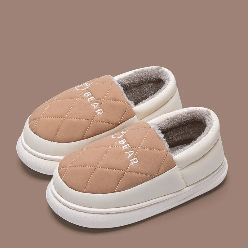 Cozy Mode On ❄️ – Plush Slides för Kalla Dagar