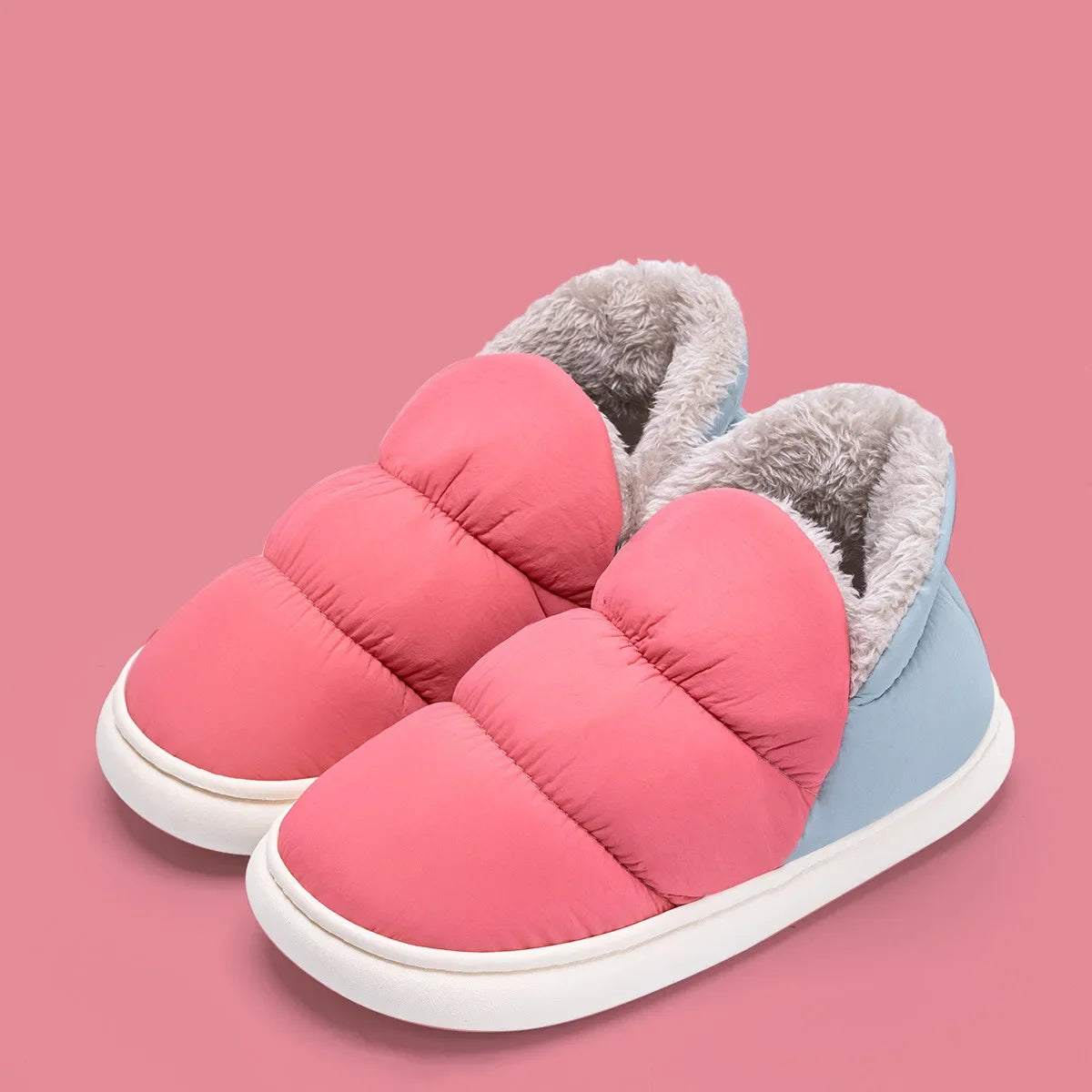 Cozy Mode On ❄️ – Plush Slides för Kalla Dagar