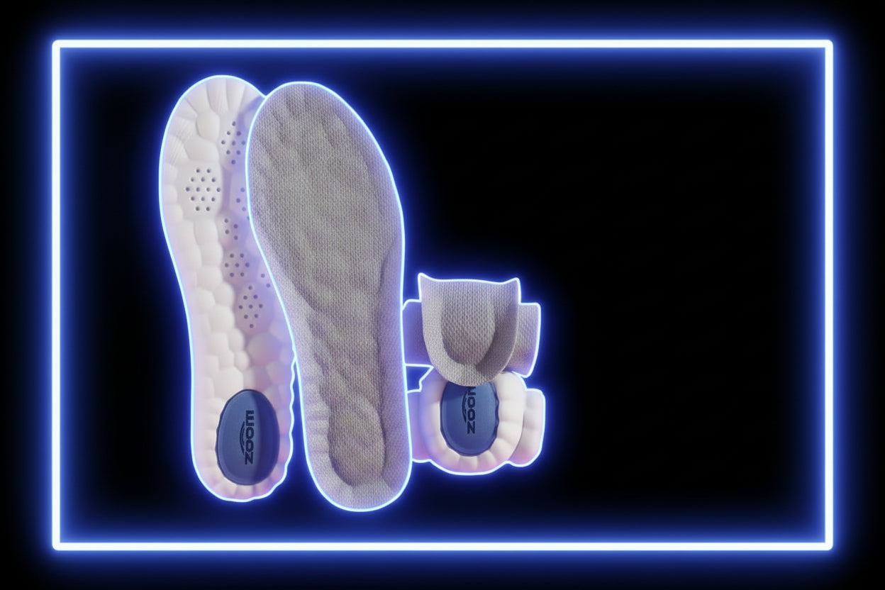 4D ErgoWork Innersula – Ergonomisk & Extra Tjock Komfort