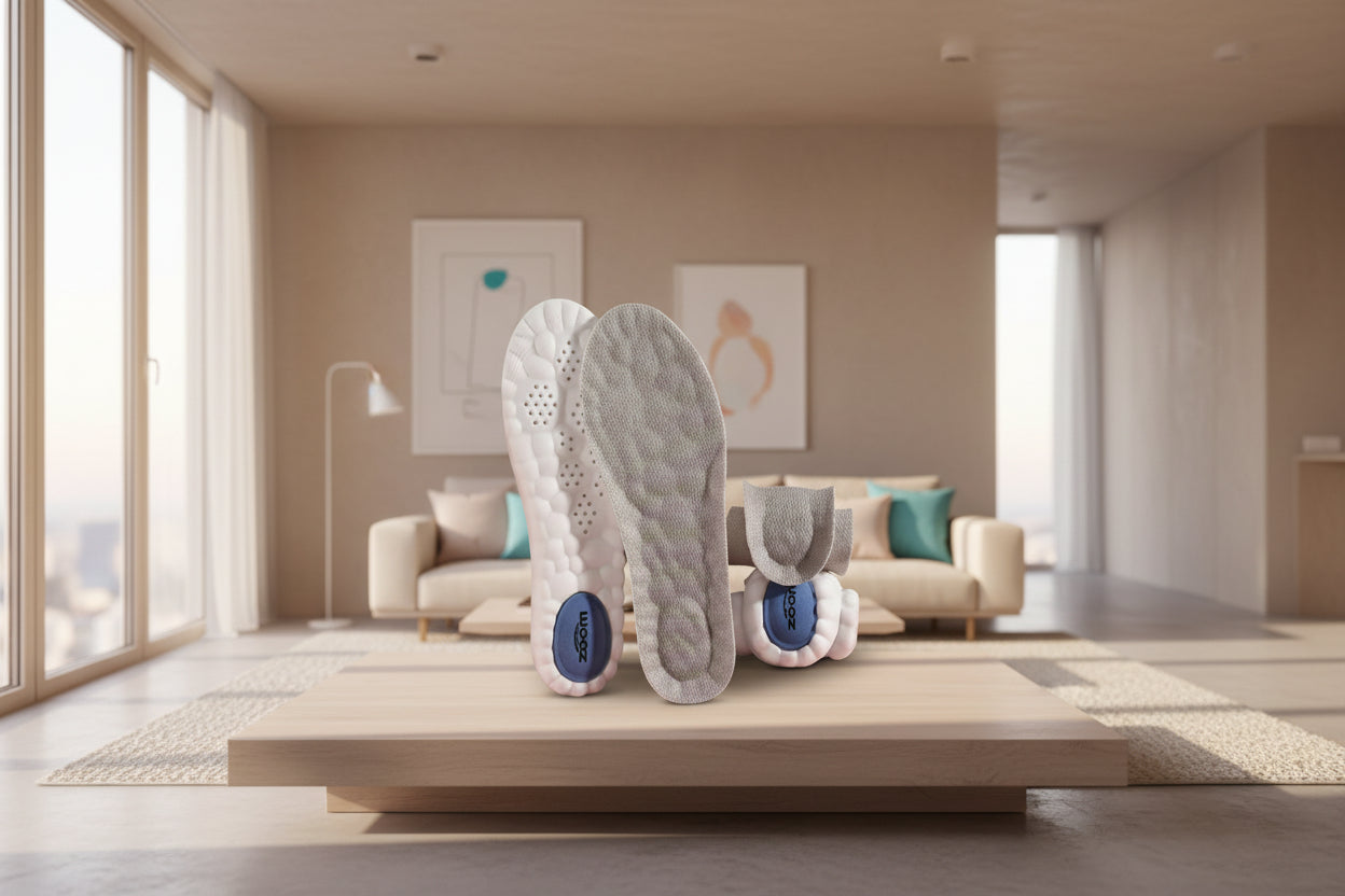 4D ErgoWork Innersula – Ergonomisk & Extra Tjock Komfort